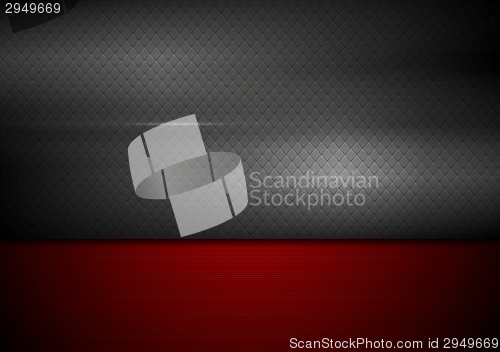 Image of Abstract shiny dark background
