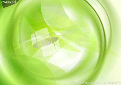 Image of Abstract iridescent smooth wavy background