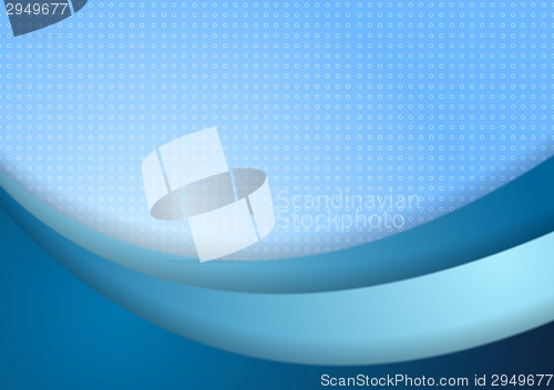 Image of Bright wave background with circle texture