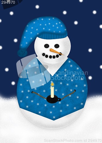 Image of Sleepy Snowman