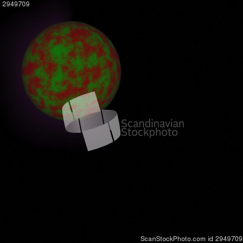 Image of Alien planet