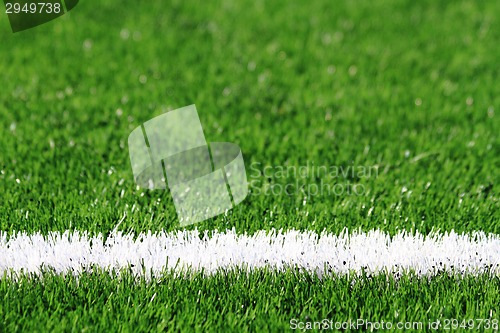 Image of green grass soccer background