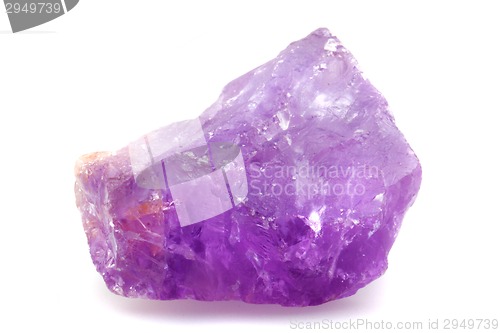 Image of violet amethyst mineral 