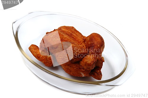 Image of small smoked chicken 