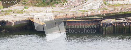 Image of Old rusty locks in Newcastle Upon Tyne