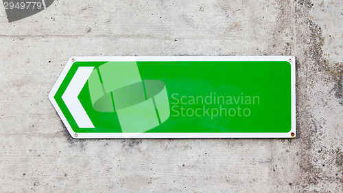 Image of Green sign