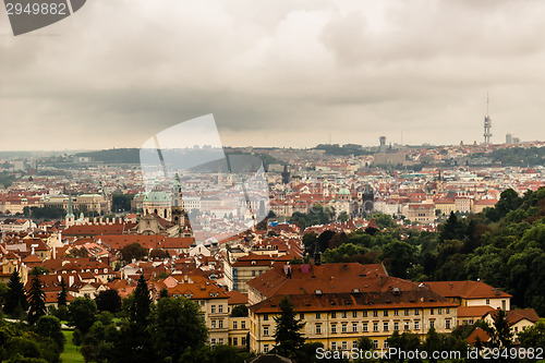 Image of Fog and Roofs of Prague