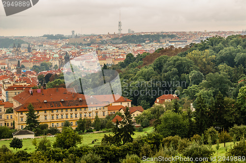 Image of Fog and Roofs of Prague