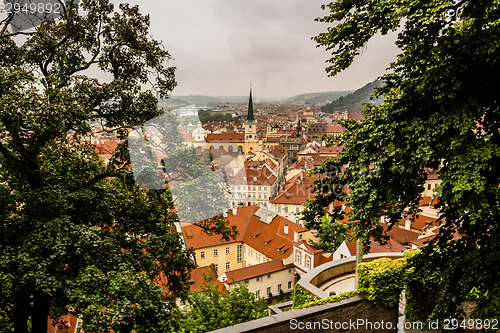 Image of Fog and Roofs of Prague