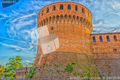 Image of Medieval brick walls