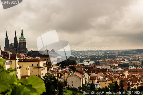 Image of Fog and Roofs of Prague