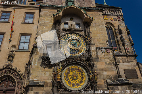 Image of Astronomical clock in Prague