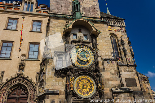 Image of Astronomical clock in Prague