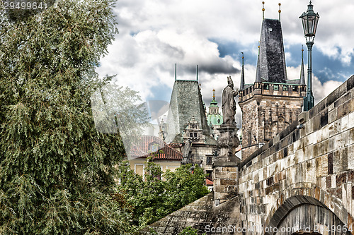 Image of Charles Bridge in Prague   