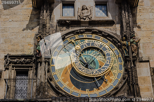 Image of Astronomical clock in Prague