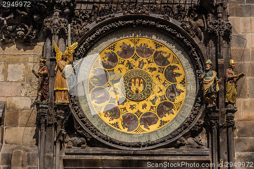 Image of Astronomical clock in Prague