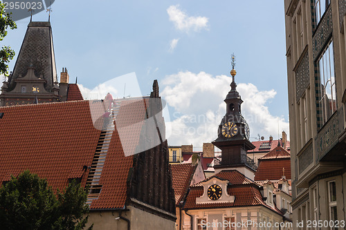 Image of Red rooftops of Prague