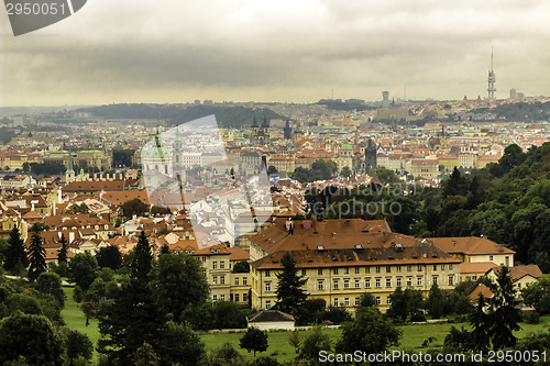 Image of Fog and Roofs of Prague