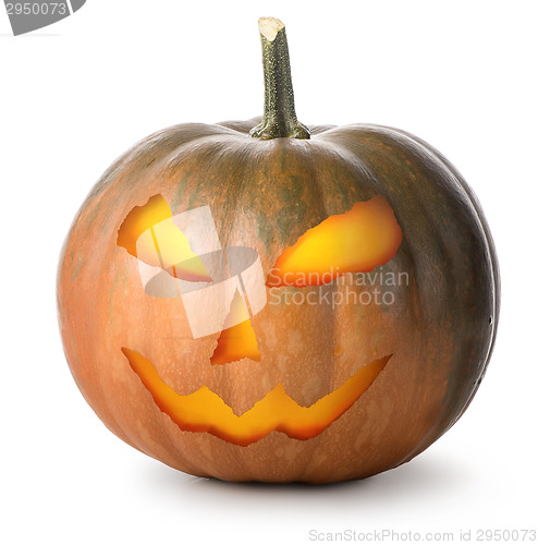 Image of Round Halloween pumpkin