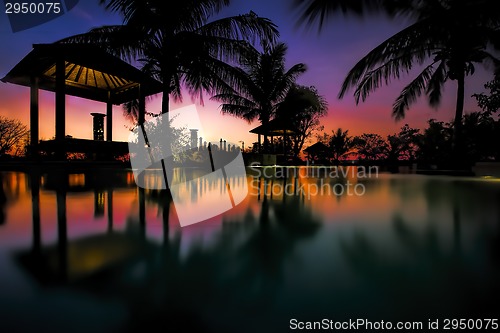 Image of Tropical swimmingpool