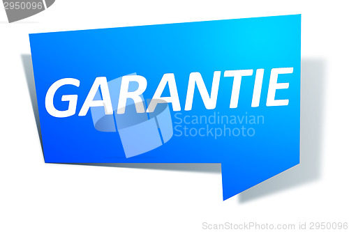 Image of Web Element Garantie