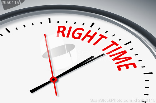 Image of right time