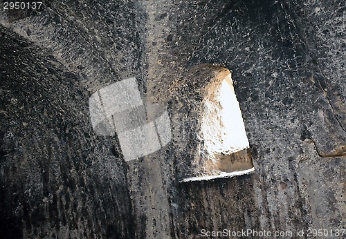 Image of Part of the wall in Geghard monastery church