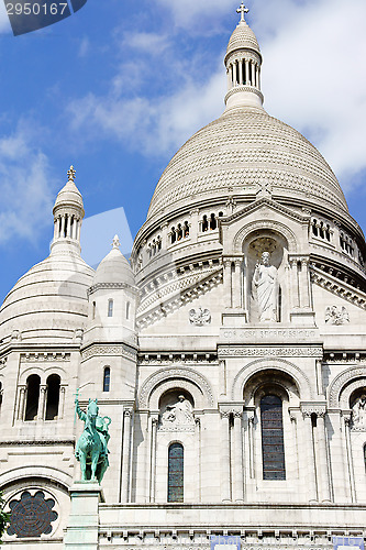 Image of The Basilica of the Sacred Heart (Basilique du Sacre-Coeur) in P