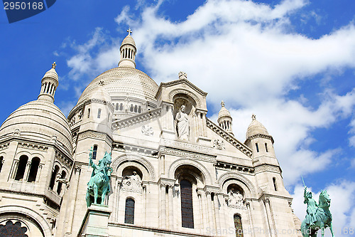 Image of The Basilica of the Sacred Heart (Basilique du Sacre-Coeur) in P