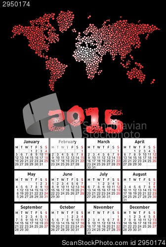 Image of 2015 calendar