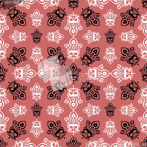Image of Vintage seamless pattern.