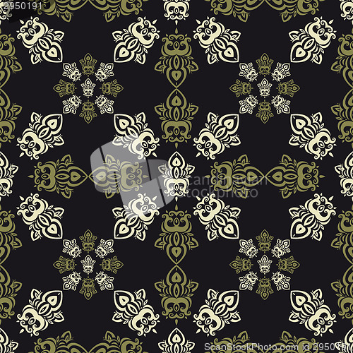 Image of Vintage seamless pattern.