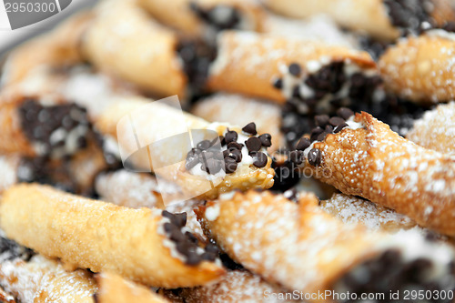 Image of Fresh Cannolis for Dessert