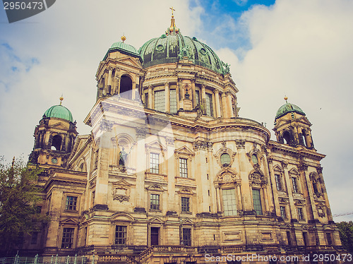 Image of Retro look Berliner Dom