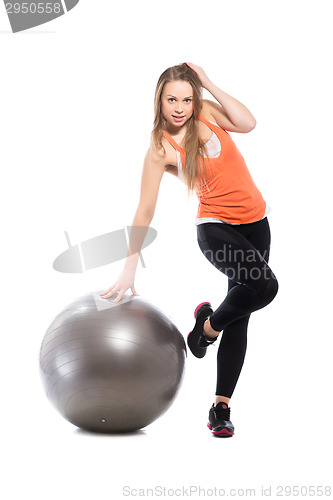 Image of Young attractive woman