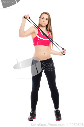 Image of Sexy sporty woman