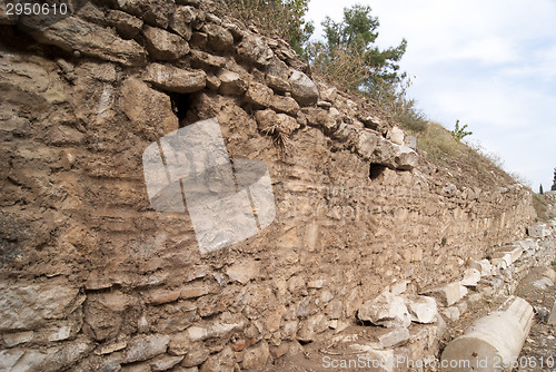Image of The earch wall in Ephesus, Turkey