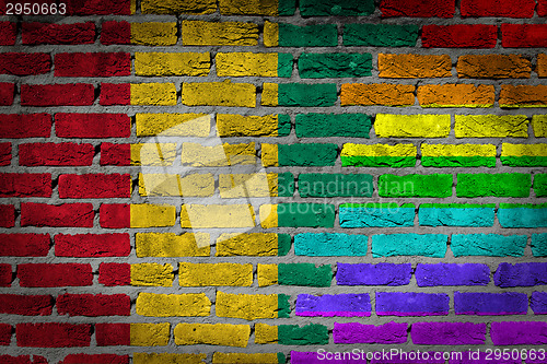 Image of Dark brick wall - LGBT rights - Guinea