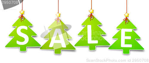 Image of christmas tree tag