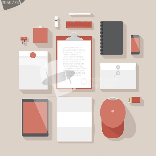 Image of Corporate identity mock-up