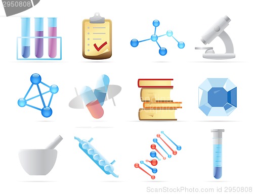 Image of Icons for chemistry