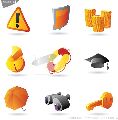 Image of Icons for business security