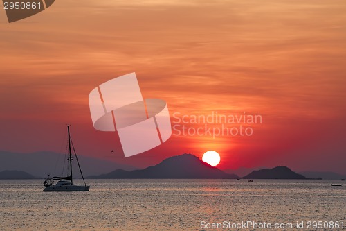 Image of Sunset on Flores