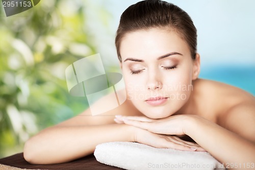 Image of woman in spa