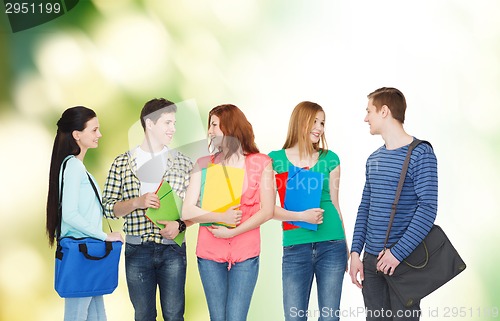 Image of group of smiling students standing