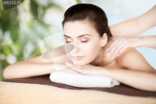 Image of woman in spa