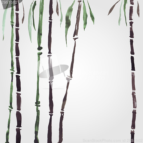 Image of Bamboo in Chinese style.