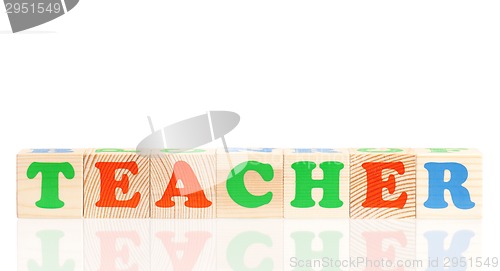 Image of Word TEACHER