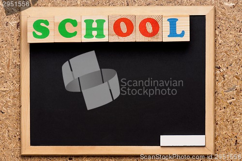 Image of Small blackboard