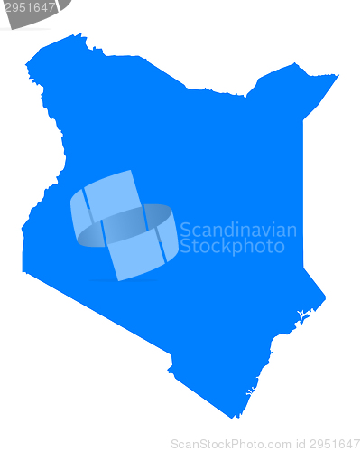 Image of Map of Kenya